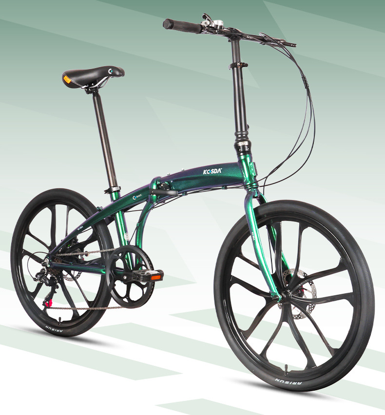 Commuting With Road Bike - Bicicleta Urbana Plegable Ultraligera de 24