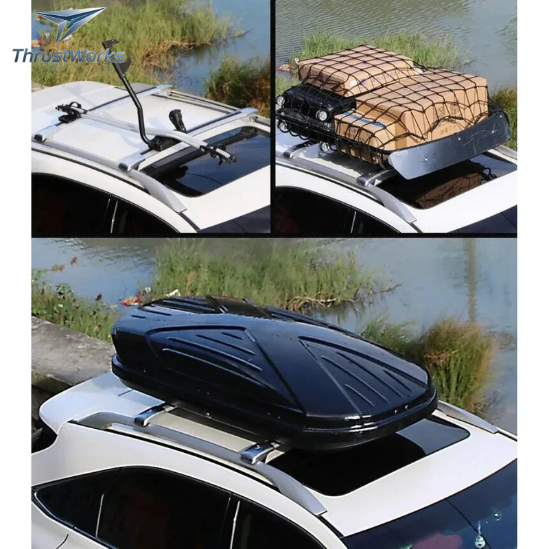 Cargo Rack Aluminum - CARpart 2 Barras Compatibles con Shark