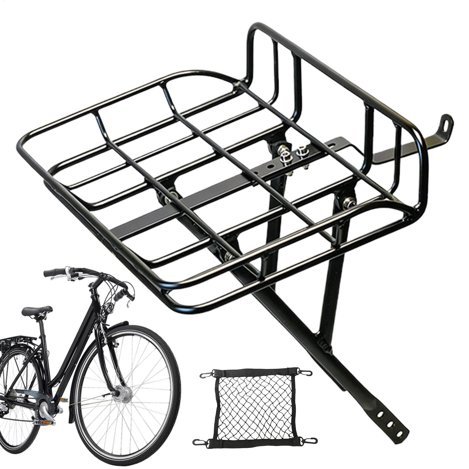Cargo Rack Aluminum - Cesta Delantera para Bicicleta de Liberación