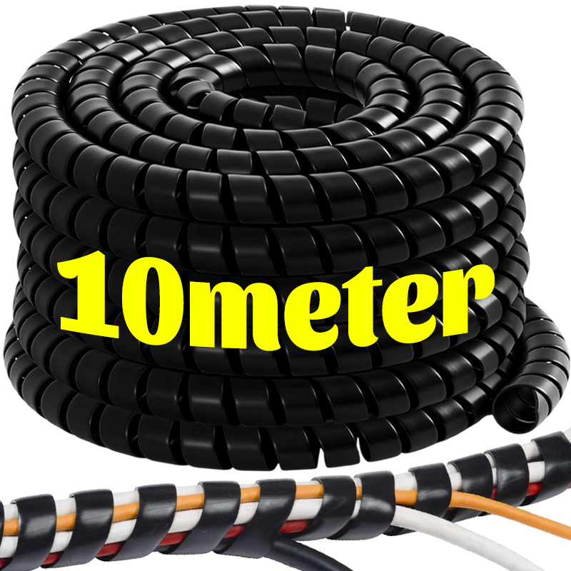 Cable Lock Flexible - Protector de Cables en Espiral, Organizador