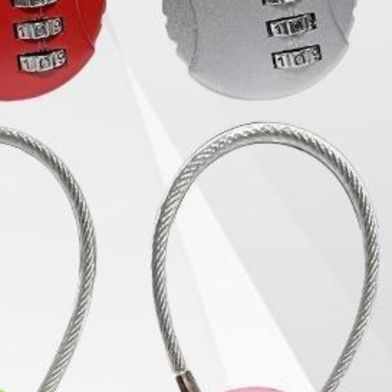 Cable Lock Flexible - Candado de combinación con cable de