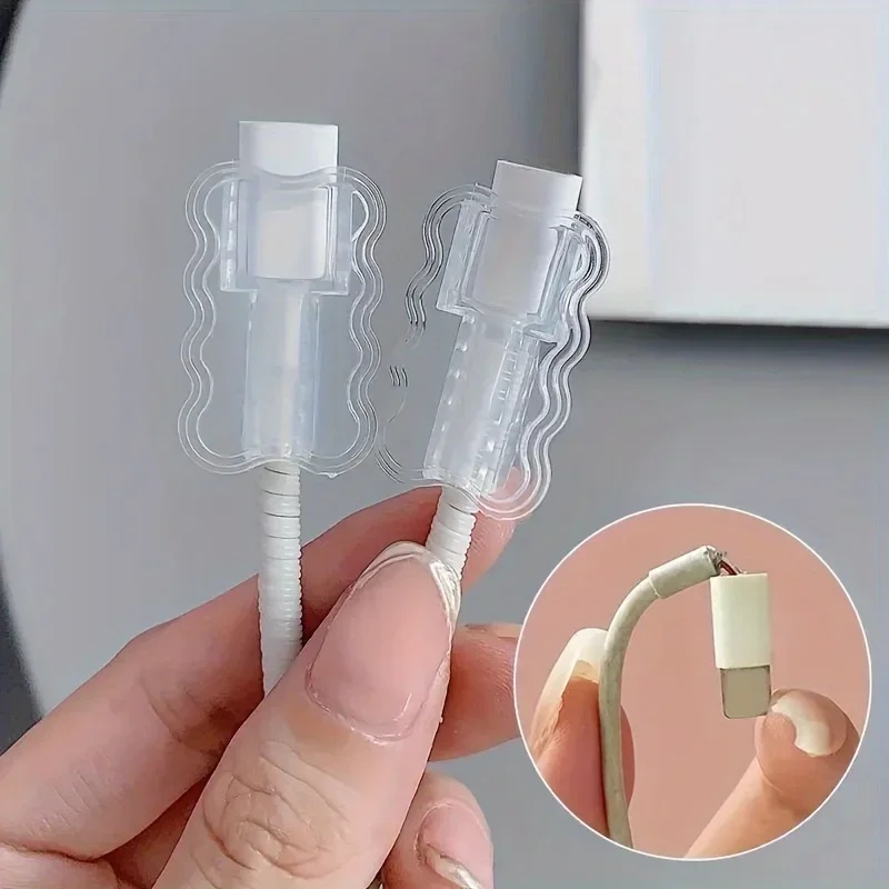 Cable Lock Flexible - Fundas Protectoras para Cables de Datos,