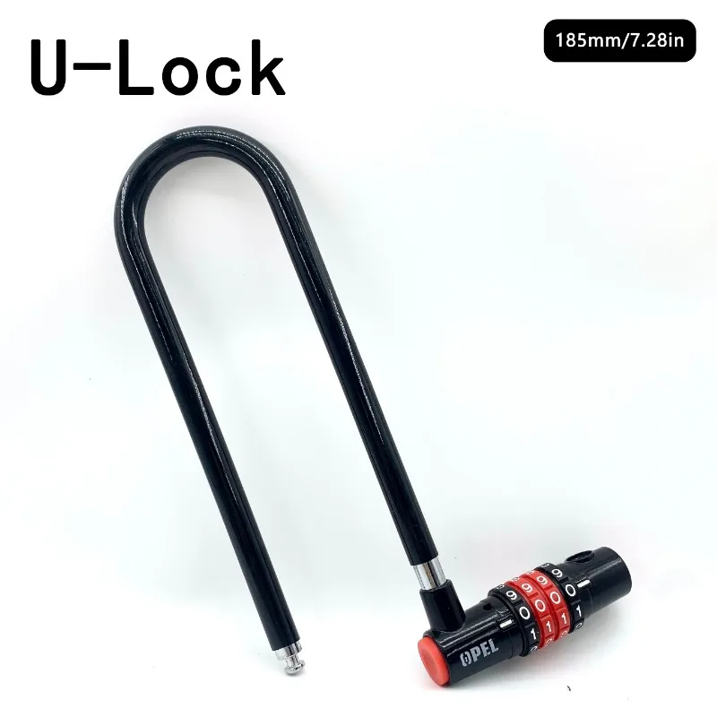 Candado en U Extendido de 185m - Cable Lock Flexible reseña y precio
