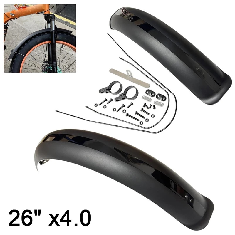 Guardabarros negros para bicic - Fender Mudguard Set reseña y precio