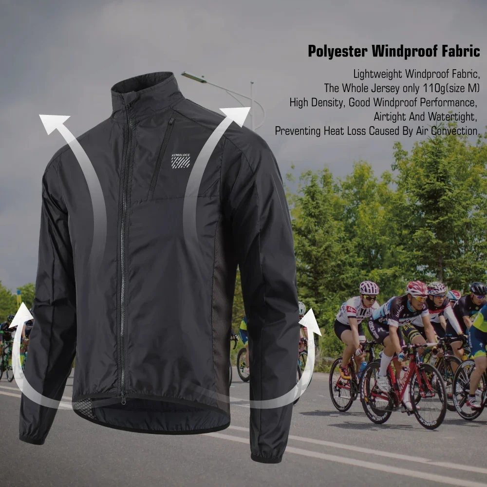 KEMALOCE Chaqueta de ciclismo  - Cycling Commuter Jacket reseña y precio