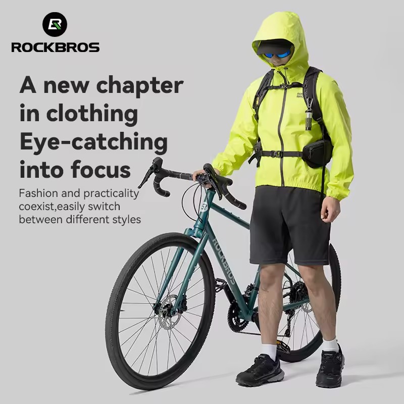 ROCKBROS-Chaqueta de ciclismo  - Cycling Commuter Jacket reseña y precio