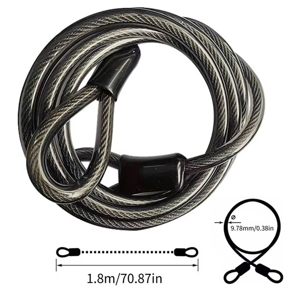 Cable de bloqueo antirrobo par - Cable Lock Flexible reseña y precio
