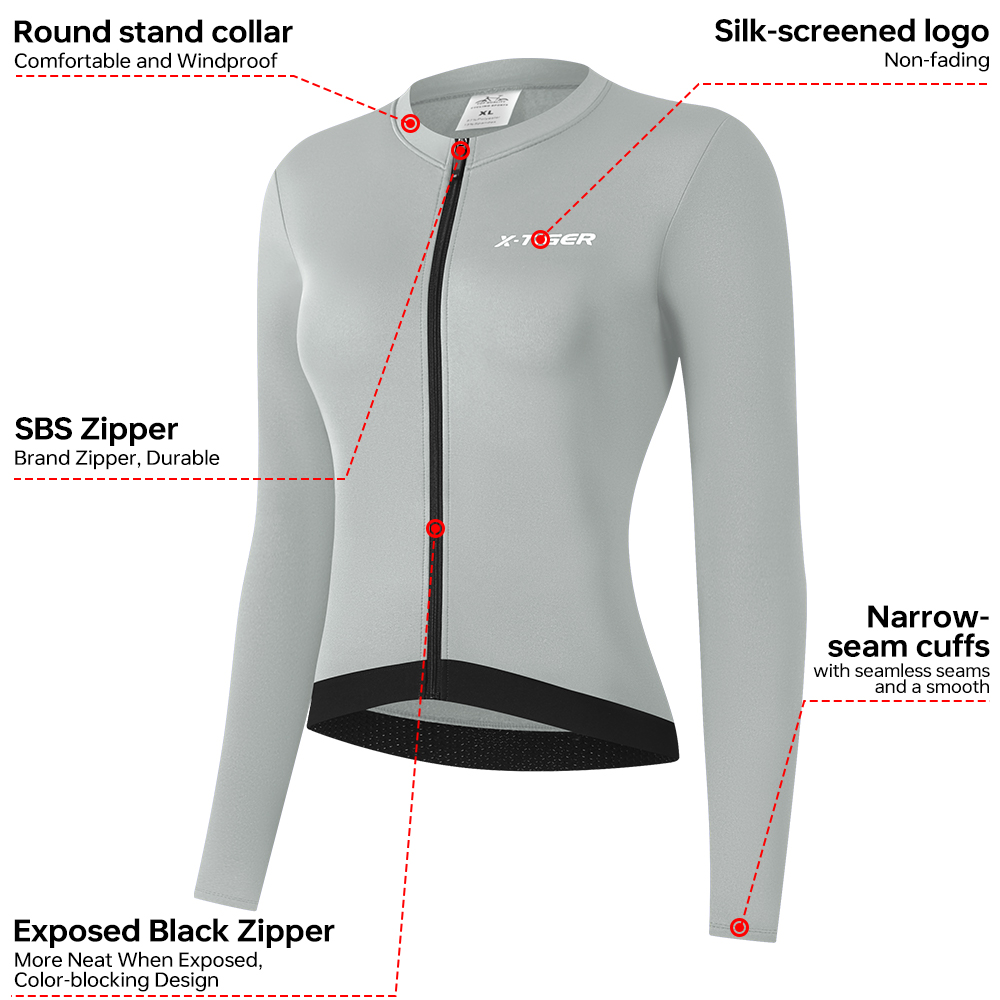 X-TIGER Jersey de Ciclismo de  - Cycling Commuter Jacket reseña y precio