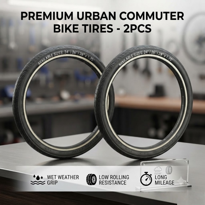 2 Neumáticos de Bicicleta de 2 - Commuting With Road Bike reseña y precio