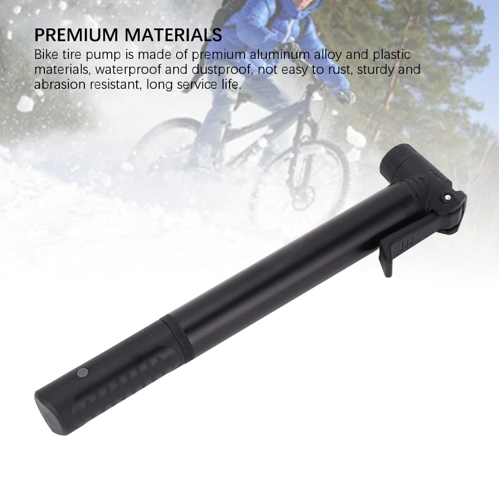 Bomba de bicicleta portátil de - Bike Pump Frame Mount reseña y precio