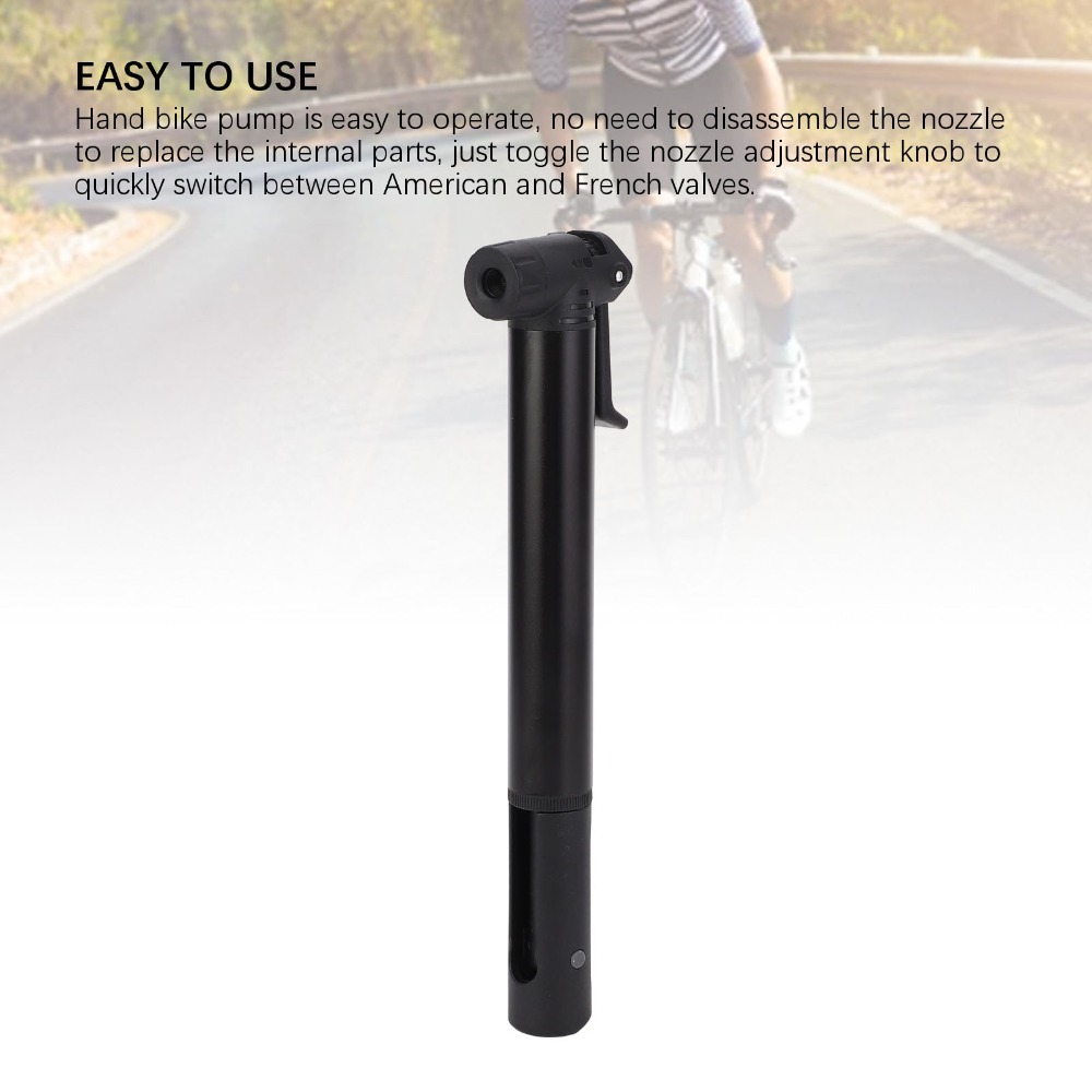 Bomba de bicicleta portátil de - Bike Pump Frame Mount reseña y precio