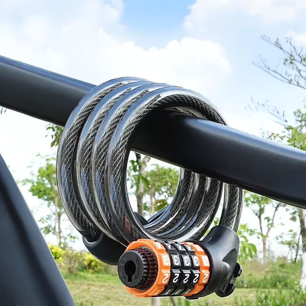 Candado de seguridad para bici - Cable Lock Flexible reseña y precio