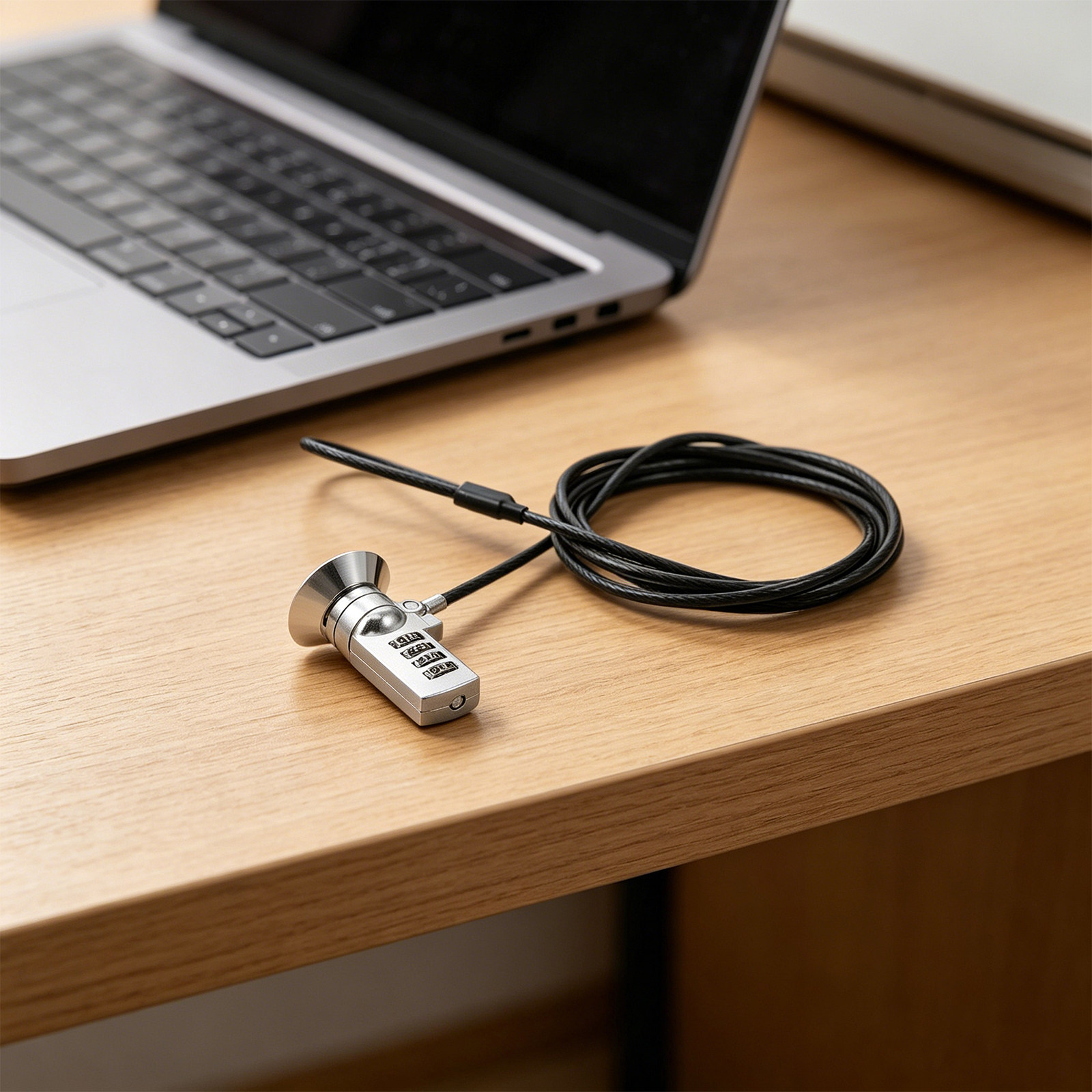 1 juego de cable de combinació - Cable Lock Flexible reseña y precio