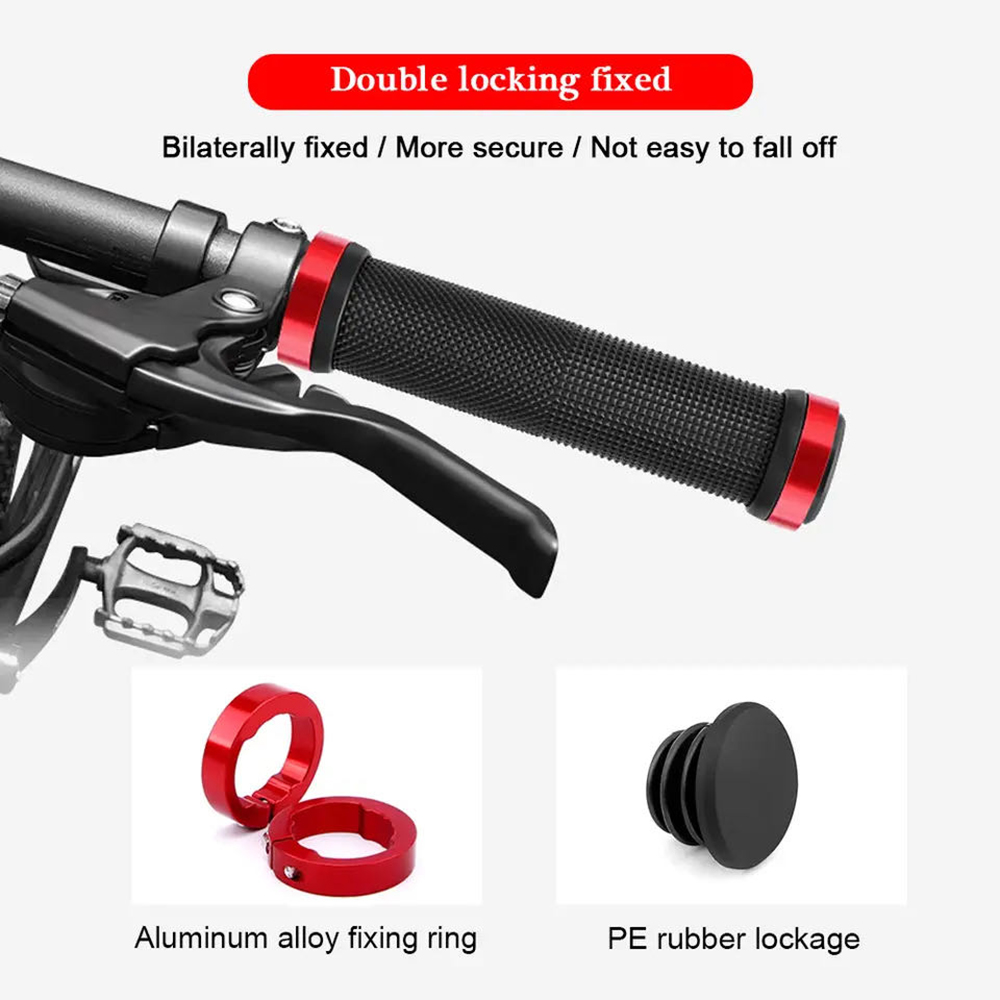 Empuñaduras de goma para bicic - Commuter Bike Lock reseña y precio