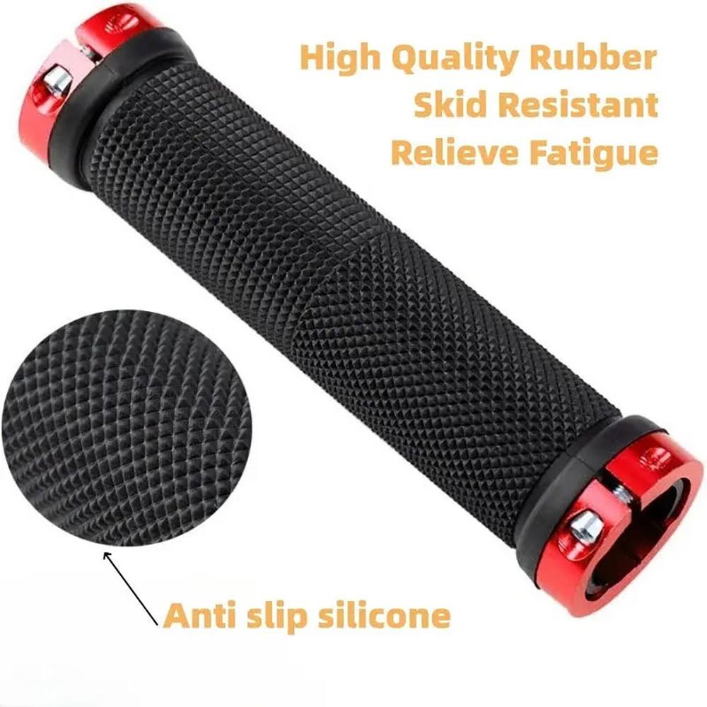 Empuñaduras de goma para bicic - Commuter Bike Lock reseña y precio
