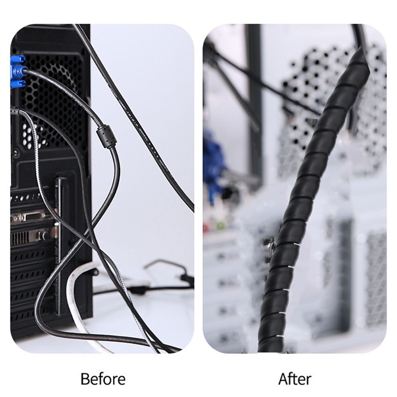 Protector de Cables en Espiral - Cable Lock Flexible reseña y precio