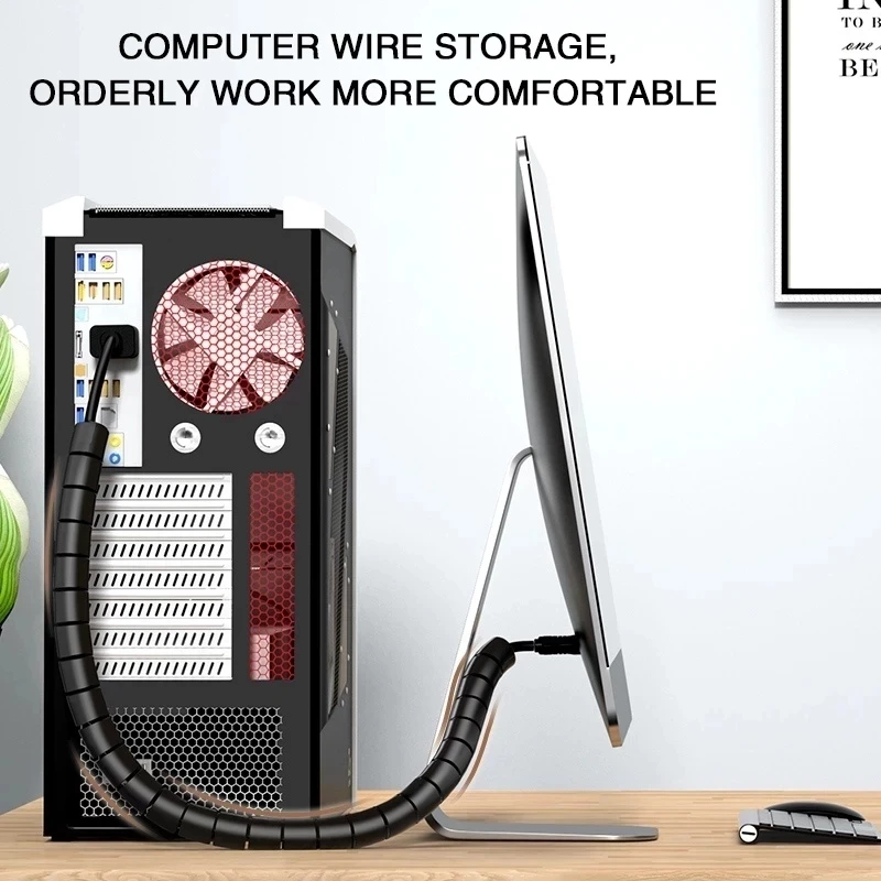 Protector de Cable en espiral  - Cable Lock Flexible reseña y precio