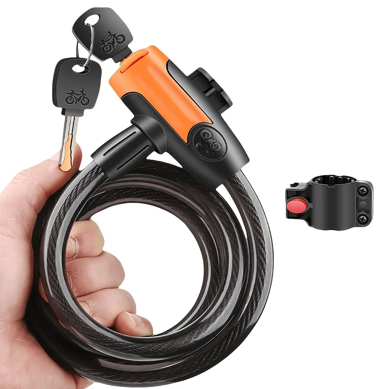 1 Juego de Candado para Bicicl - Cable Lock Flexible reseña y precio