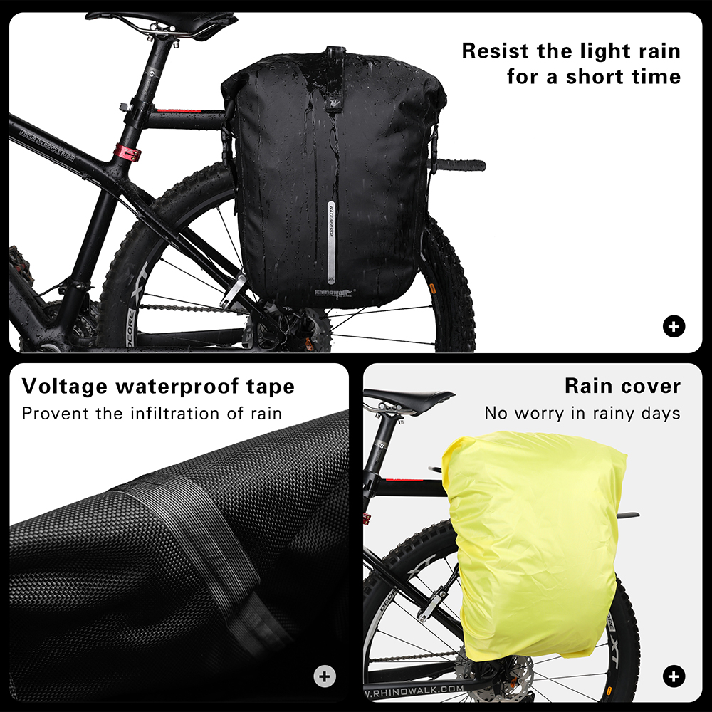 Rhinowalk-mochila impermeable  - Cycling Journey reseña y precio
