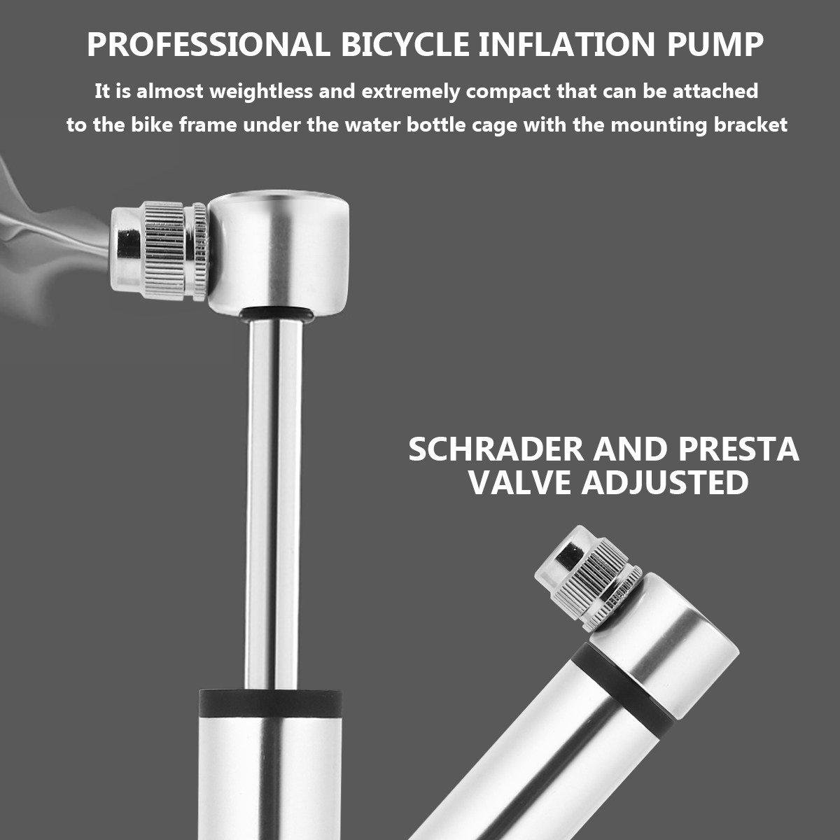 Kit de reparación de pinchazos - Bike Pump Frame Mount reseña y precio