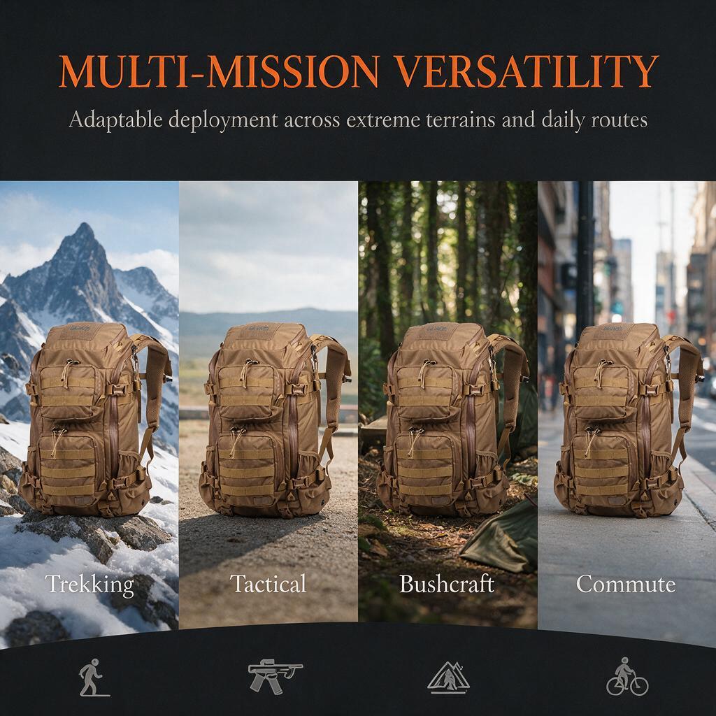 Mochila táctica ligera Mystery - Cycling Commuter Backpack reseña y precio