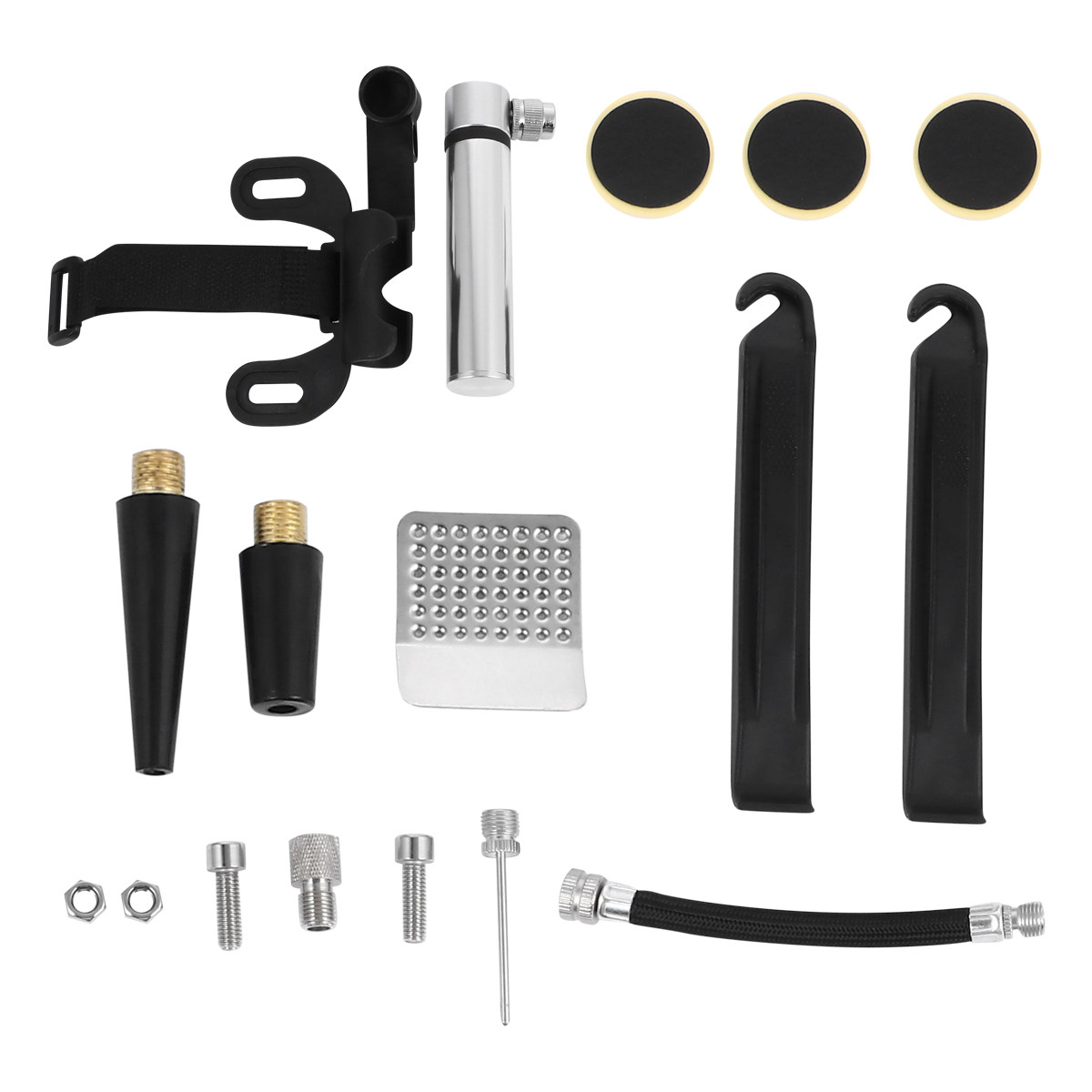 Kit de reparación de pinchazos - Bike Pump Frame Mount reseña y precio