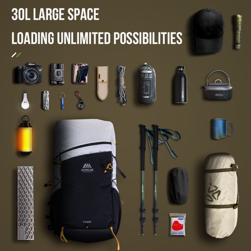 AONIJIE 30L senderismo montaña - Cycling Commuter Backpack reseña y precio