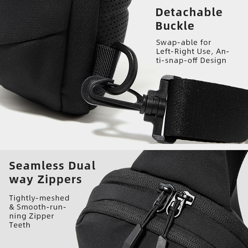 Bolsa de pecho tipo bandolera  - Waterproof Cycling Commute reseña y precio