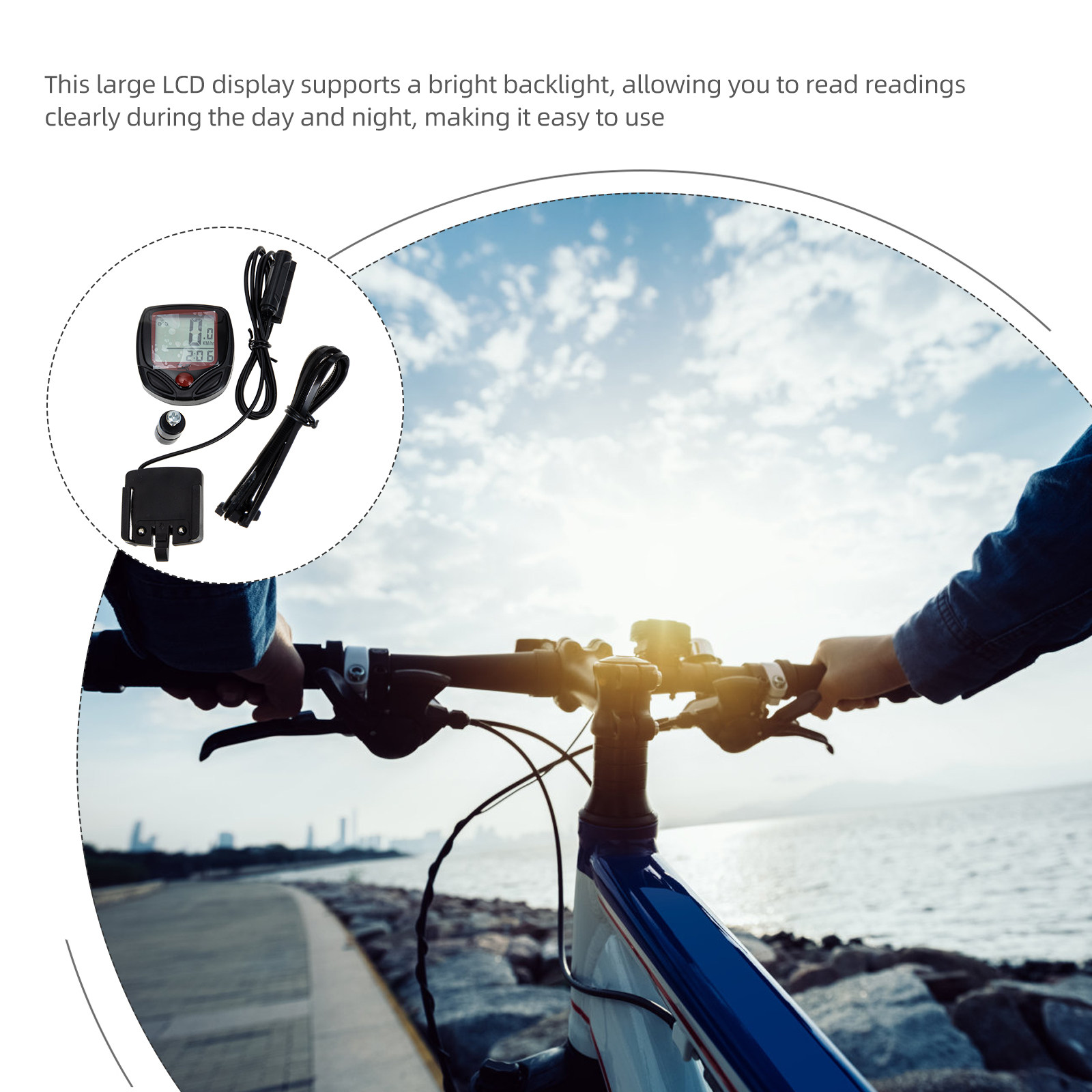 1 juego de velocímetro profesi - Cycling Commute Training reseña y precio